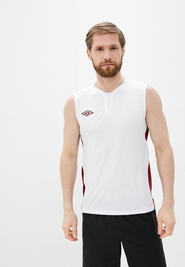 

Майка спортивная Umbro, Белый, PREMIER POLY SLEEVELESS TEE