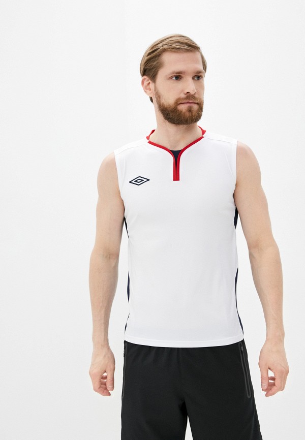 

Майка спортивная Umbro, Белый, PREMIER POLY SLEEVELESS TEE
