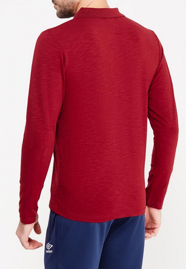 

Поло Umbro, Бордовый, TALVI LS POLO