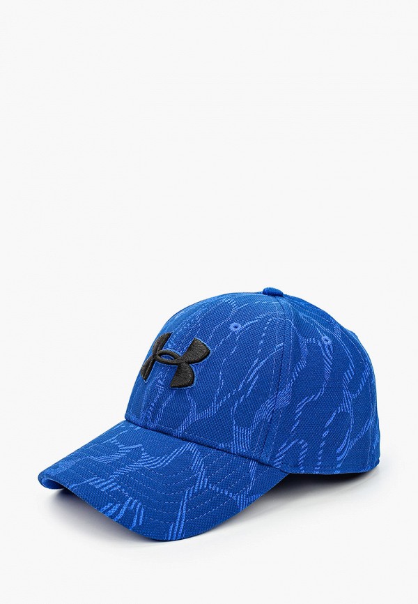 

Бейсболка Under Armour, Синий, UA Men's Printed Blitzing 3.0