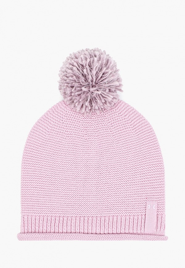 

Шапка Under Armour, Розовый, Essentials Pom Beanie