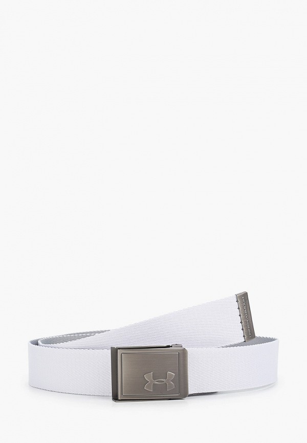 

Ремень Under Armour, Белый, UA Men's Webbing 2.0 Belt