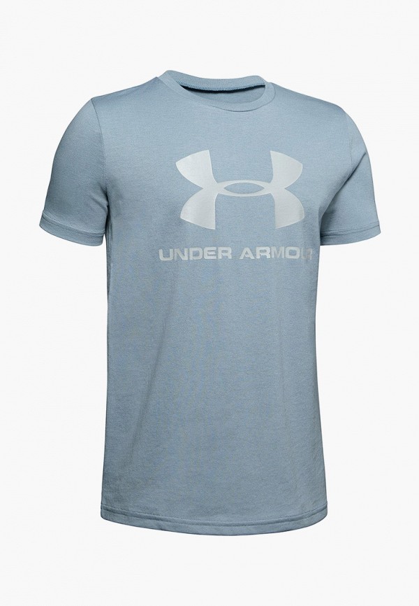 

Футболка спортивная Under Armour, Голубой, Sportstyle Logo SS