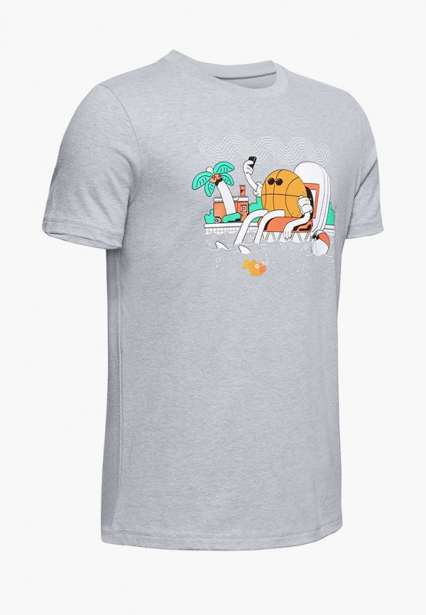 

Футболка Under Armour, Серый, Under Armour UN001EBHZPK1