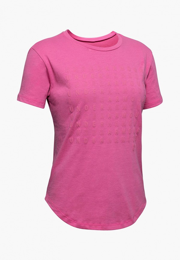 

Футболка спортивная Under Armour, Розовый, Branded Repeat SS