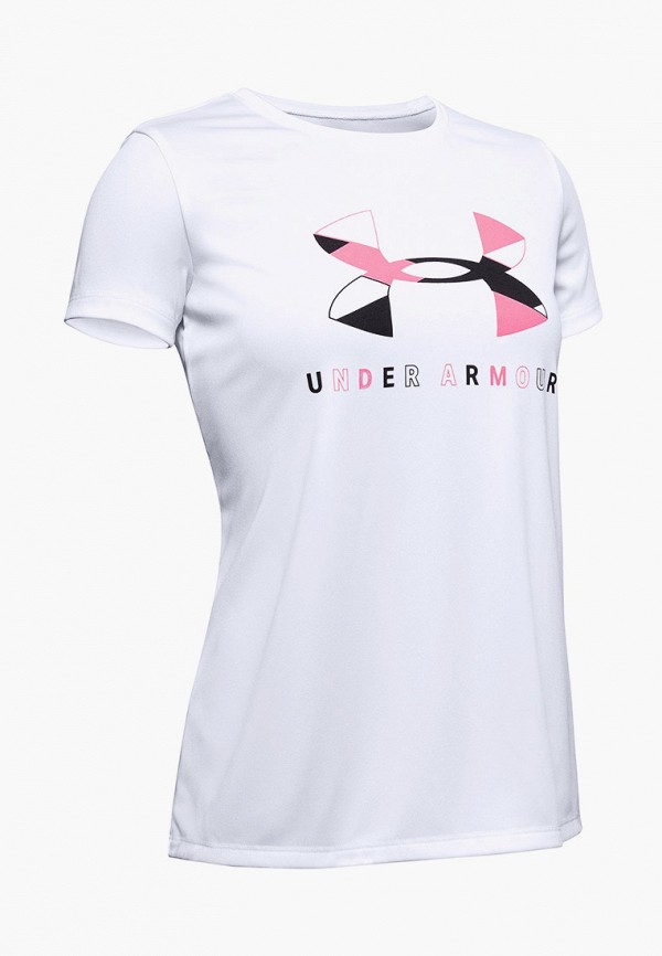 

Футболка спортивная Under Armour, Белый, Tech Graphic Big Logo SS T-Shirt