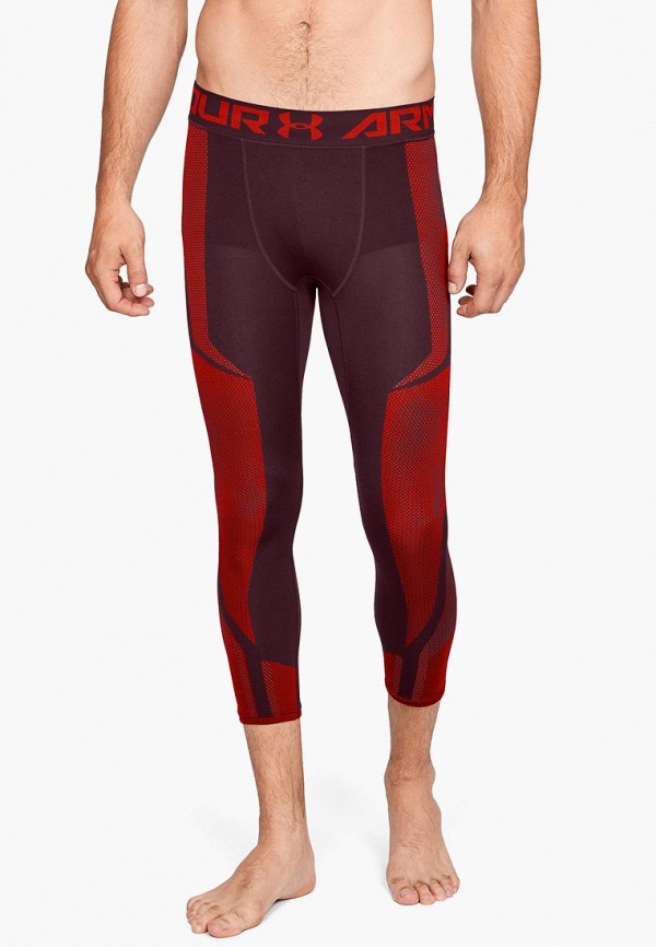 

Тайтсы Under Armour, Бордовый, Threadborne Seamless 3/4 Leg