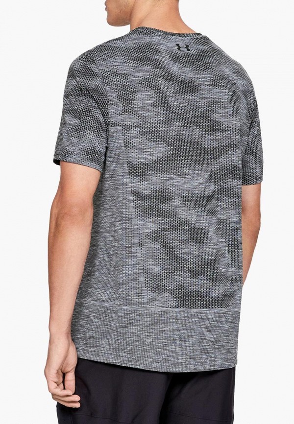 

Футболка спортивная Under Armour, Siphon SS Camo Nov, Серый