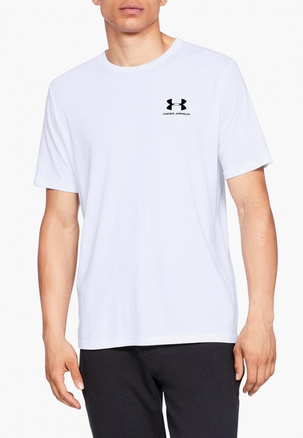 

Футболка спортивная Under Armour, Белый, SPORTSTYLE LEFT CHEST SS