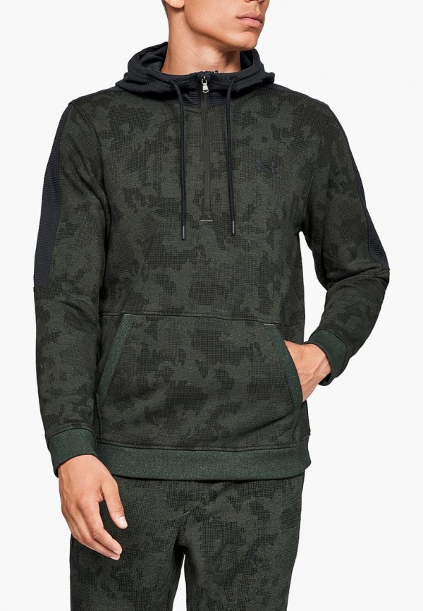 

Худи Under Armour, TB FLEECE CAMO 1/2 ZIP, Хаки