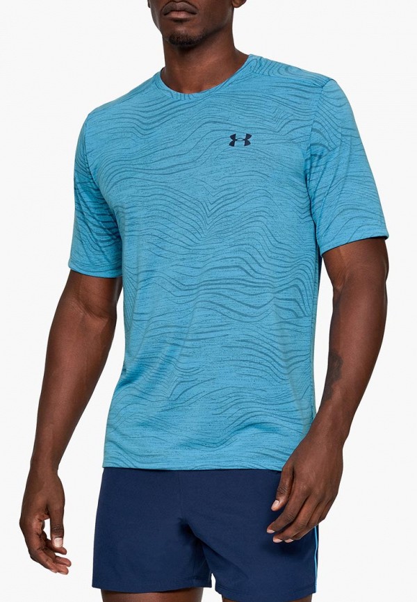 

Футболка спортивная Under Armour, UA Siro Print SS, Голубой