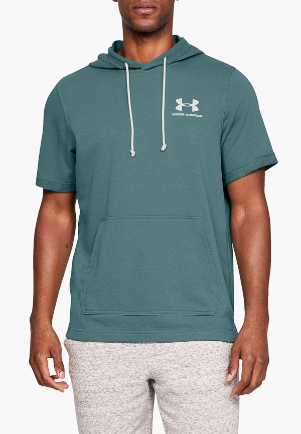 

Худи Under Armour, SPORTSTYLE TERRY SS HOODY, Зеленый
