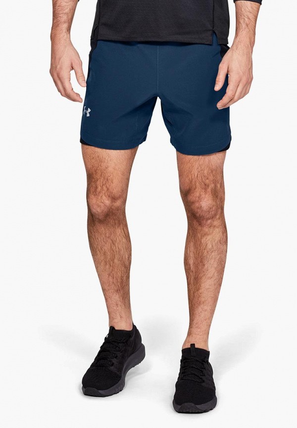 

Шорты спортивные Under Armour, UA QUALIFIER SPEEDPOCKET 7'' SHORT, Синий