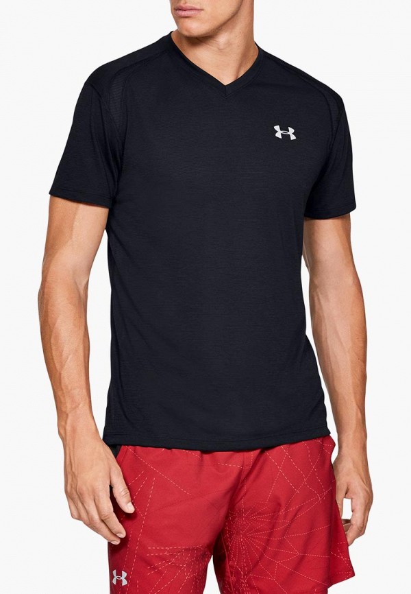 

Футболка спортивная Under Armour, UA STREAKER 2.0 V-NECK SHORTSLEEVE, Черный