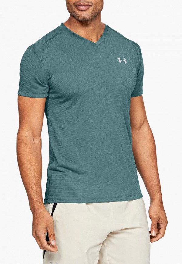 

Футболка спортивная Under Armour, Under Armour UN001EMDVAU3, Бирюзовый