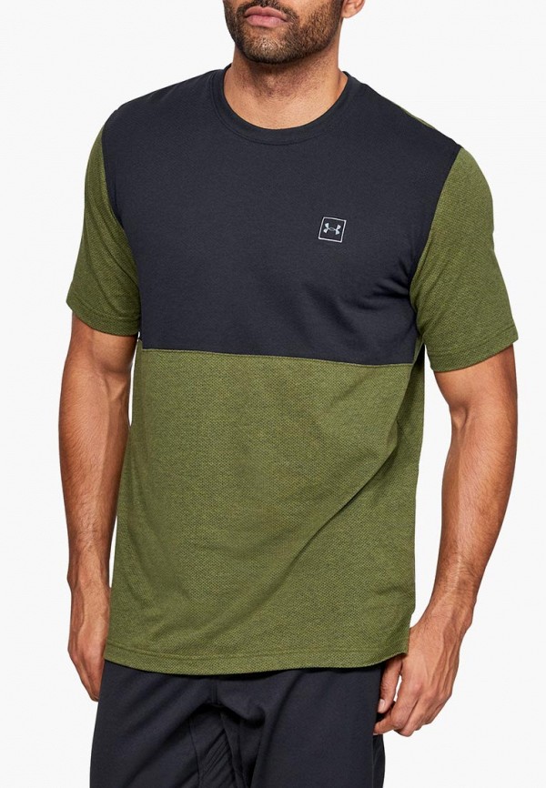 

Футболка спортивная Under Armour, SPORTSTYLE COTTON MESH TEE, Зеленый
