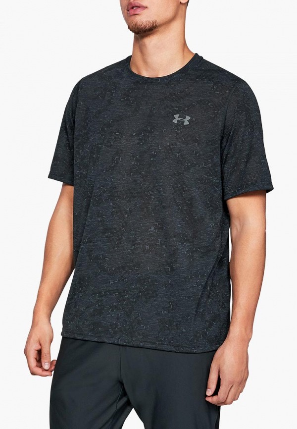 

Футболка спортивная Under Armour, Threadborne Printed SS, Черный