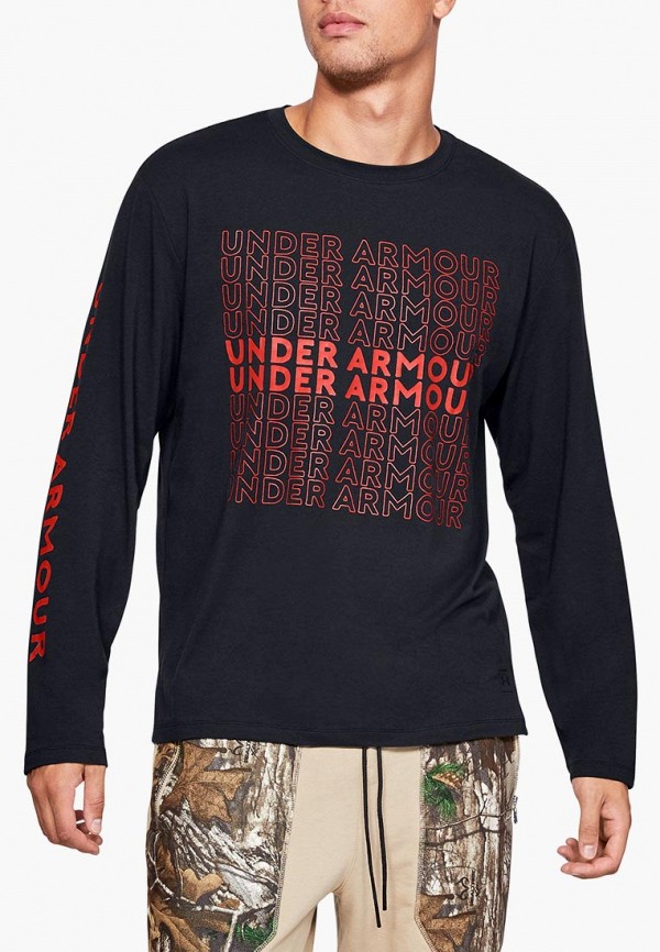 

Лонгслив Under Armour, Under Armour UN001EMEZHP0, Черный