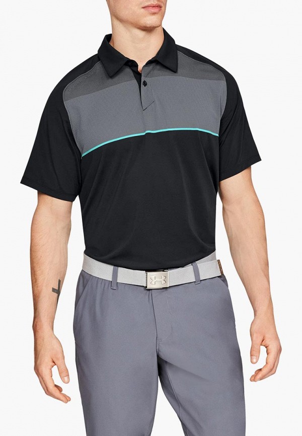 

Поло Under Armour, Черный, Under Armour UN001EMFCPB3