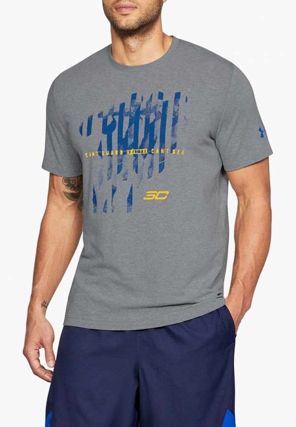 

Футболка спортивная Under Armour, SC30 Unguardable SS, Серый
