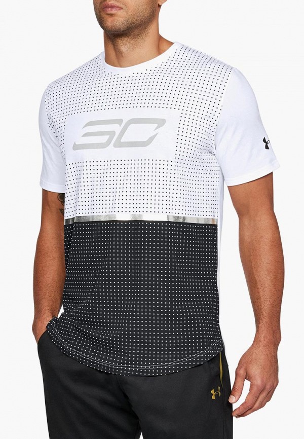 

Футболка спортивная Under Armour, SC30 Shersey Drop Hem SS, Белый