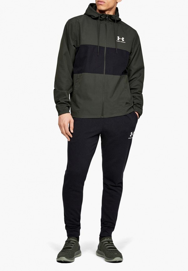 

Ветровка Under Armour, Зеленый, SPORTSTYLE WIND JACKET