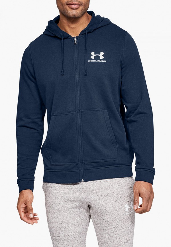 

Толстовка Under Armour, Синий, SPORTSTYLE TERRY FZ