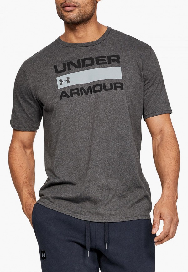 

Футболка спортивная Under Armour, UA TEAM ISSUE WORDMARK SS, Серый