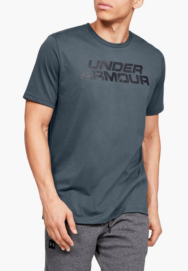 

Футболка Under Armour, Серый, UA STACKED WORDMARK SS