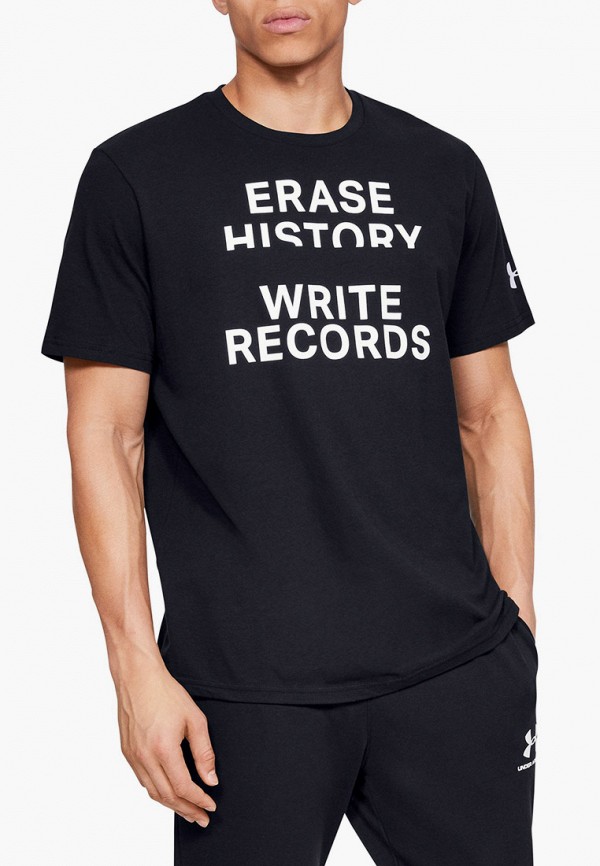 

Футболка спортивная Under Armour, Черный, UA WRITE RECORDS SS