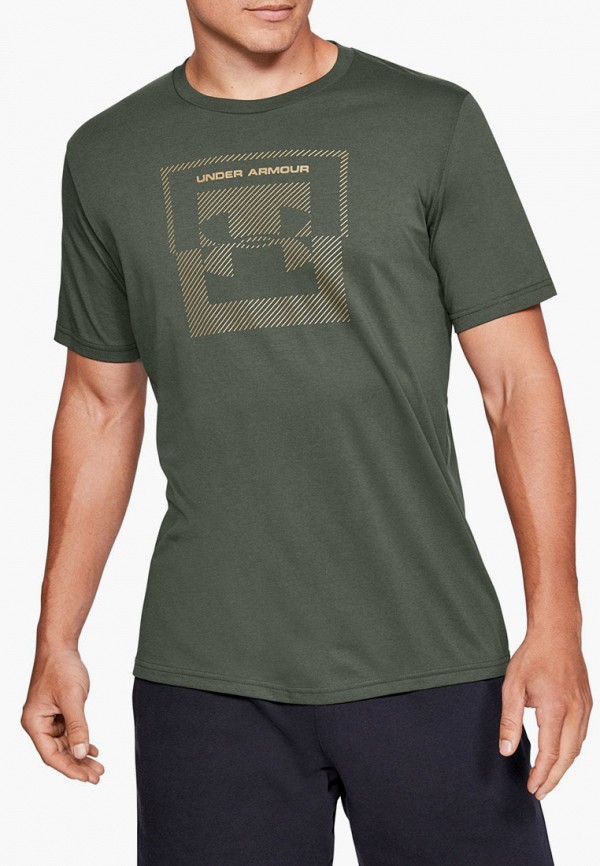 

Футболка Under Armour, Зеленый, UA INVERSE BOX LOGO
