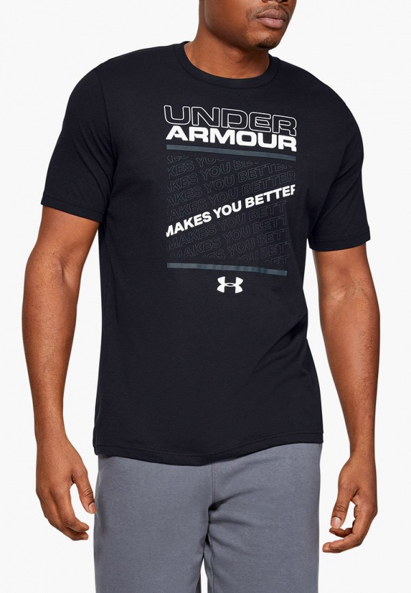 

Футболка спортивная Under Armour, Черный, Under Armour UN001EMFRRJ8