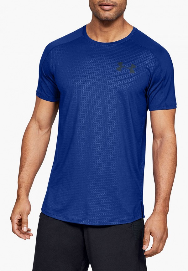 

Футболка спортивная Under Armour, Синий, MK1 SS Emboss