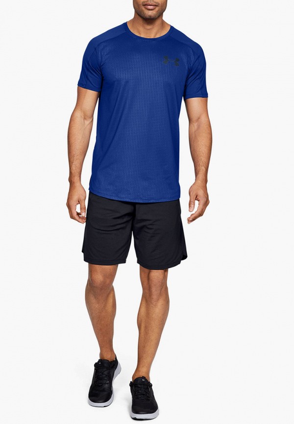 

Футболка спортивная Under Armour, Синий, MK1 SS Emboss
