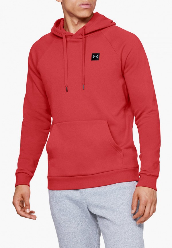 

Худи Under Armour, Красный, RIVAL FLEECE PO HOODIE