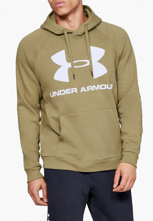 

Худи Under Armour, Хаки, RIVAL FLEECE SPORTSTYLE LOGO HOODIE