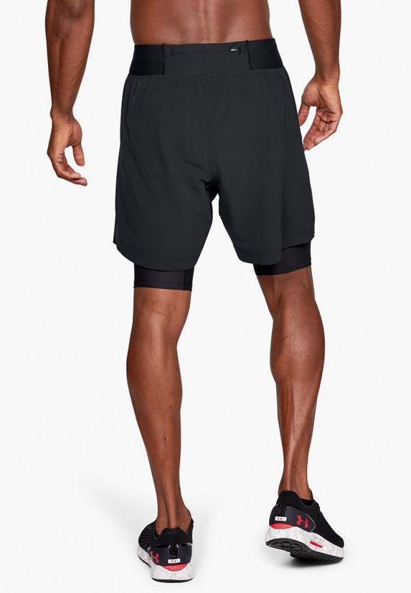 

Шорты спортивные Under Armour, Черный, DOUBLE RUN 2-IN-1 SHORT