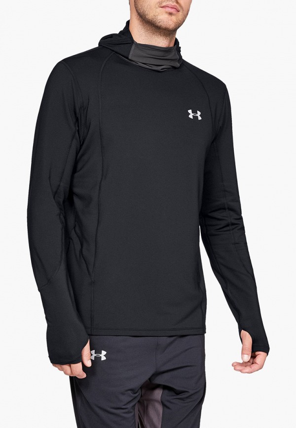 

Худи Under Armour, COLDGEAR REACTOR RUN BALACLAVA, Черный