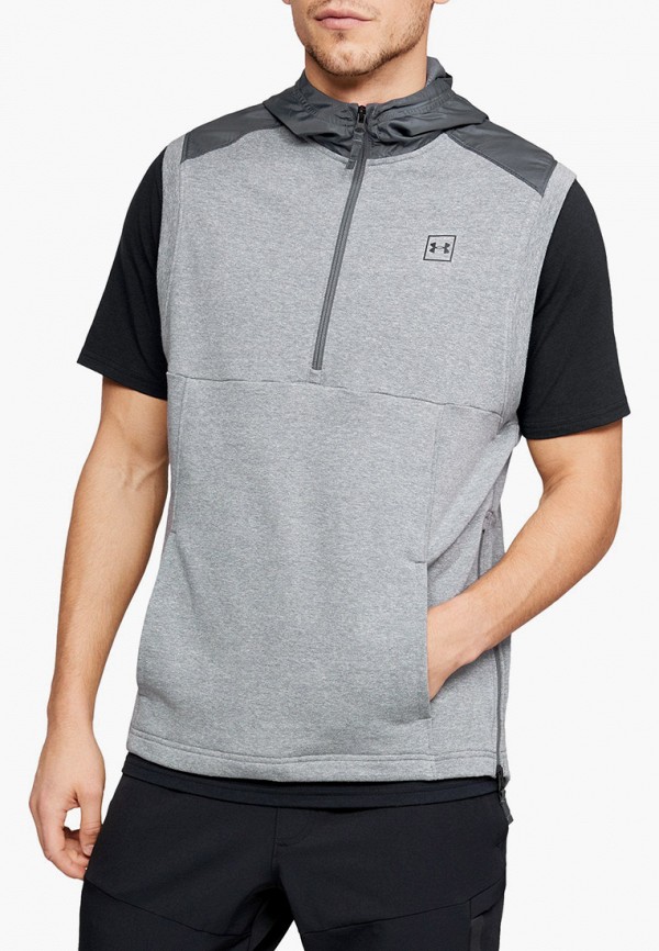 

Жилет спортивный Under Armour, Серый, THREADBORNE TERRY SL HOODY