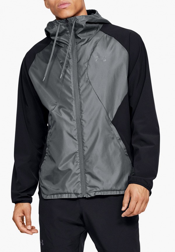 

Ветровка Under Armour, Серый, STRETCH-WOVEN HOODED JACKET