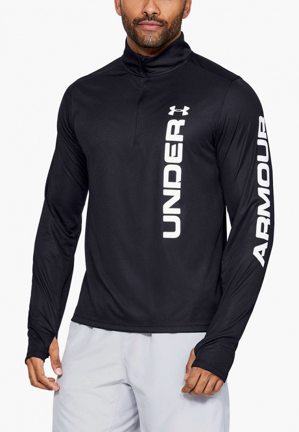 

Лонгслив спортивный Under Armour, Черный, UA SPEED STRIDE SPLIT 1/4 ZIP