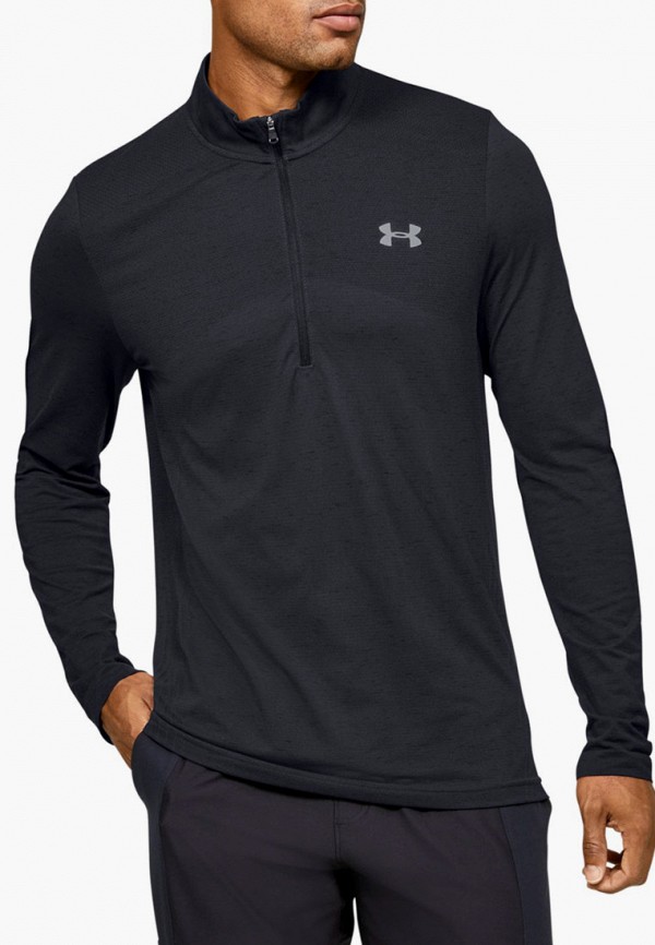 

Лонгслив спортивный Under Armour, Черный, Seamless 1/2 Zip