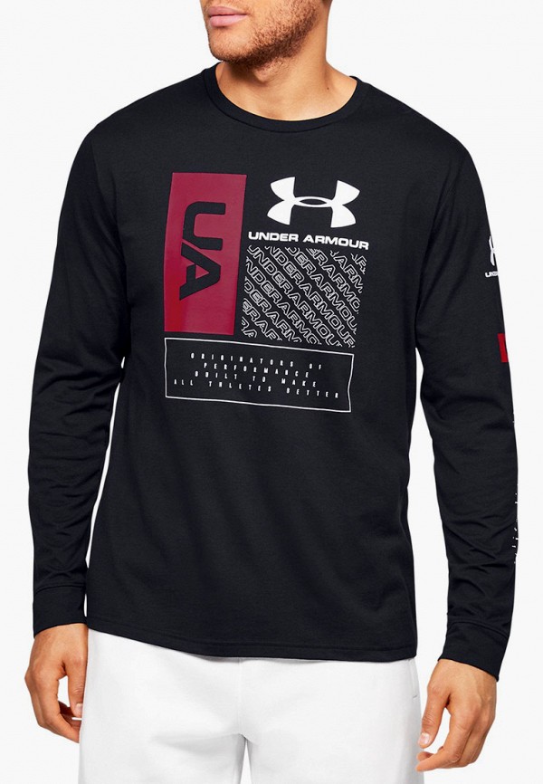 

Лонгслив Under Armour, Черный, UA MULTI LOGO LS