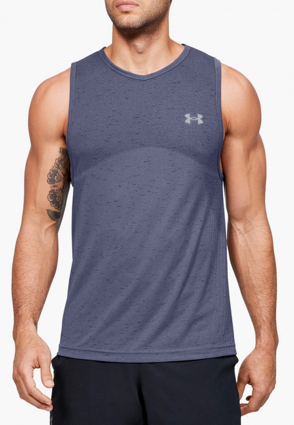 

Майка спортивная Under Armour, Синий, Seamless Tank