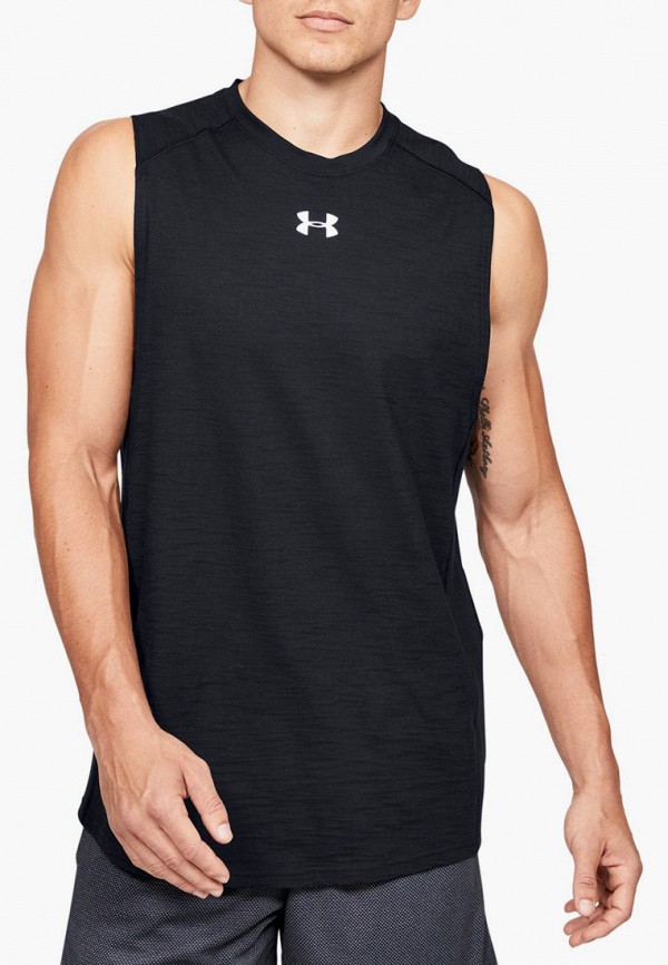 

Майка спортивная Under Armour, Черный, Charged Cotton Tank