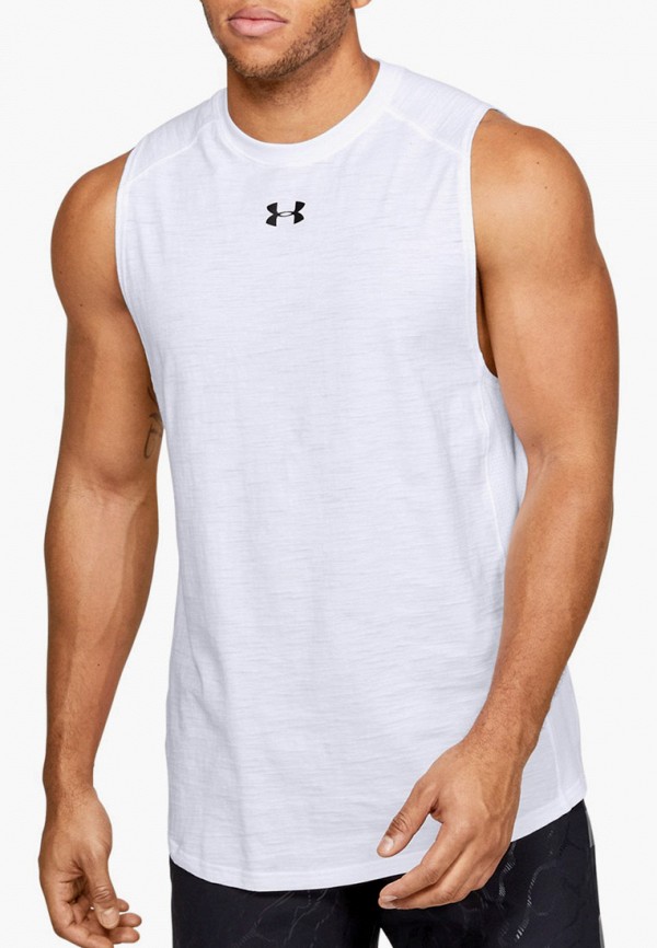 

Майка спортивная Under Armour, Белый, Charged Cotton Tank
