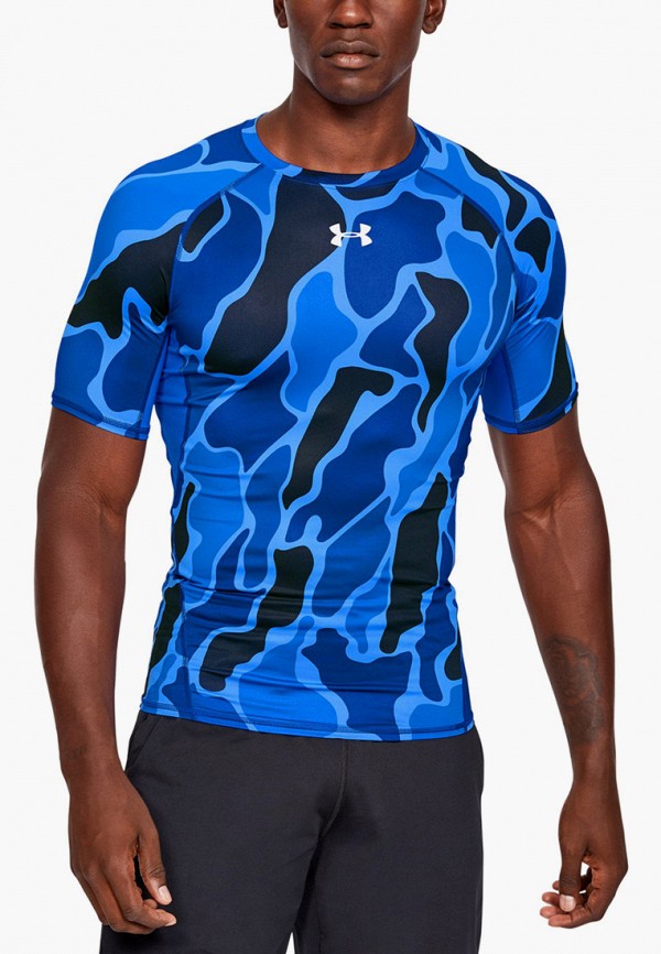 

Футболка спортивная Under Armour, Синий, UA HG ARMOUR SS NOV