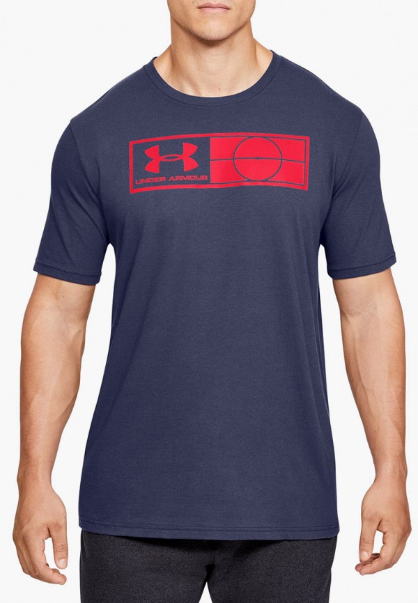 

Футболка спортивная Under Armour, Синий, Global Football Tag Tee