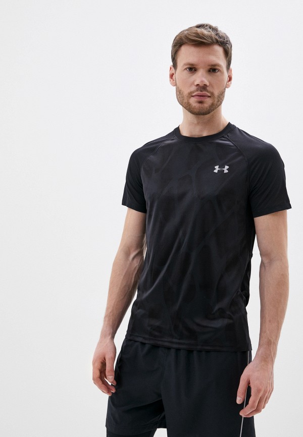 

Футболка спортивная Under Armour, Черный, M UA Qualifier ISO-CHILL Printed Short Sleeve
