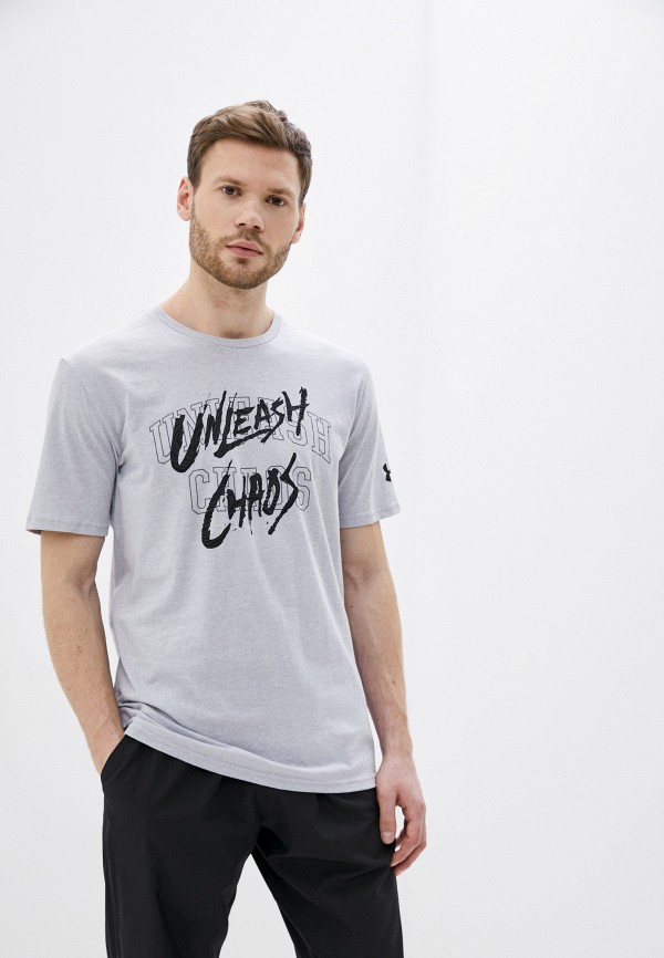

Футболка Under Armour, Серый, BASELINE TEE QRTLY MANTRA